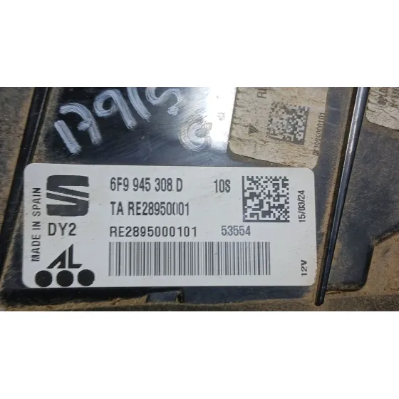 Piloto Trasero Derecho Interior para Seat Arona (Kj7, Kjp)