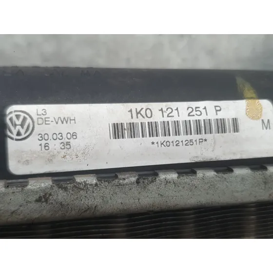 Radiador Agua para Volkswagen Golf V (1K1)