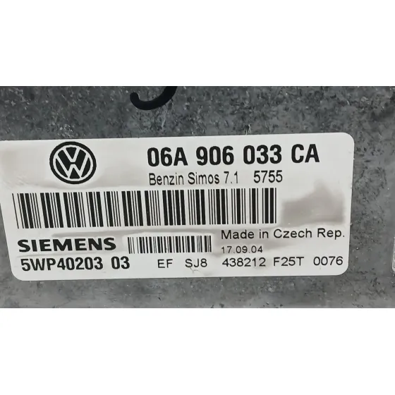 Centralita Motor Uce para Volkswagen Golf V (1K1)