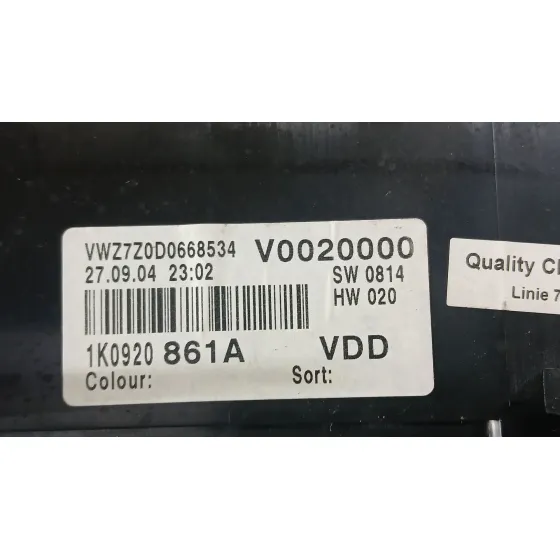 Cuadro Instrumentos para Volkswagen Golf V (1K1)