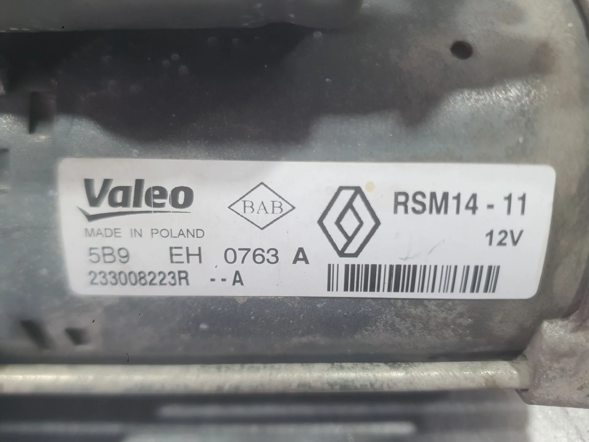 Motor Arranque para Renault Kangoo / Grand Kangoo Ii (Kw0/1_)