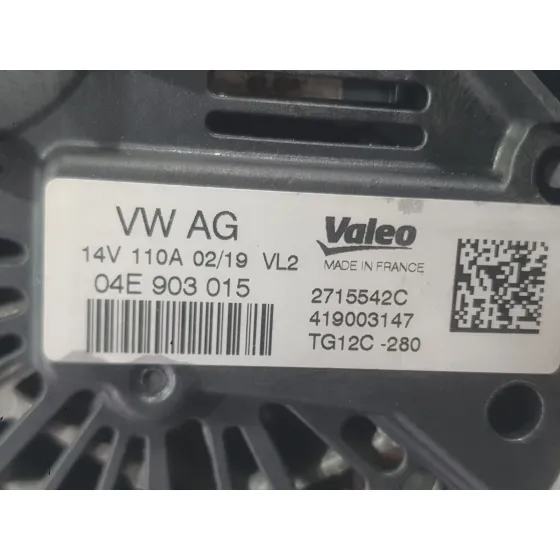 Alternador para Seat Ibiza V (Kj1, Kjg)