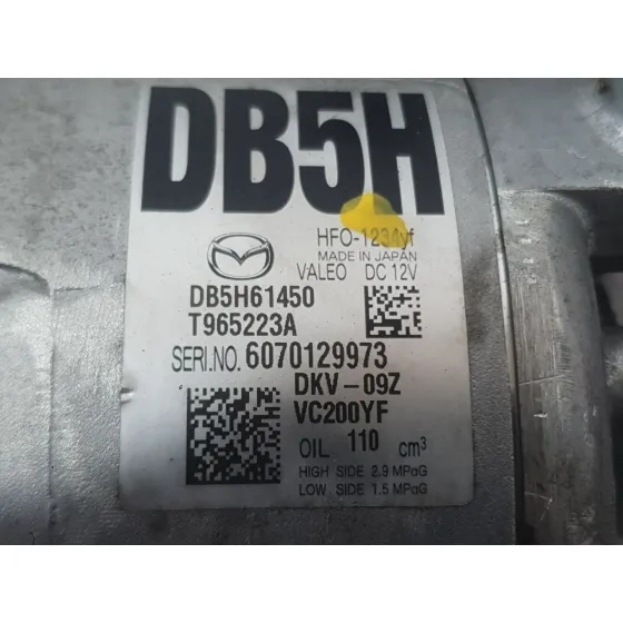 Compresor Aire Acondicionado para Mazda 2 Hatchback (Dl, Dj)
