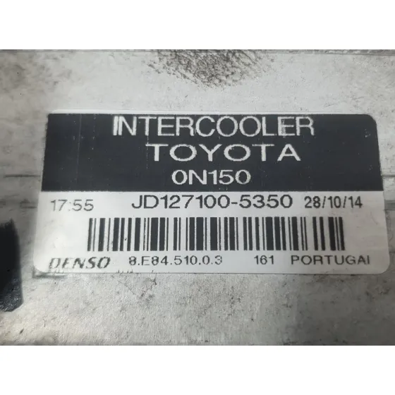 Intercooler para Toyota Auris (_E15_)