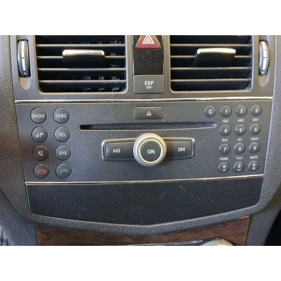Sistema Audio / Radio Cd para Mercedes-Benz Clase C (W204)