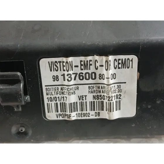 Pantalla Multifuncion para Citroën C-Elysee (Dd_)