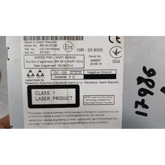 Sistema Navegacion Gps para Toyota Auris (_E18_)