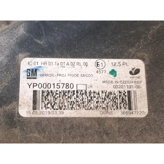 Faro Izquierdo para Opel Grandland / Grandland X (A18, P1Uo)