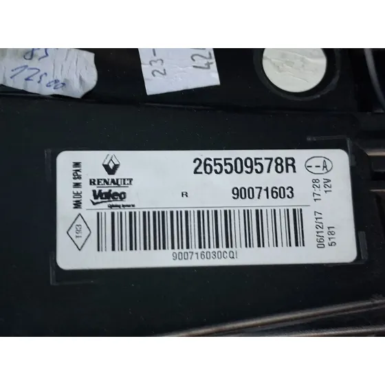 Piloto Trasero Derecho Exterior para Renault Megane Iv Hatchback (B9A/M/N_)