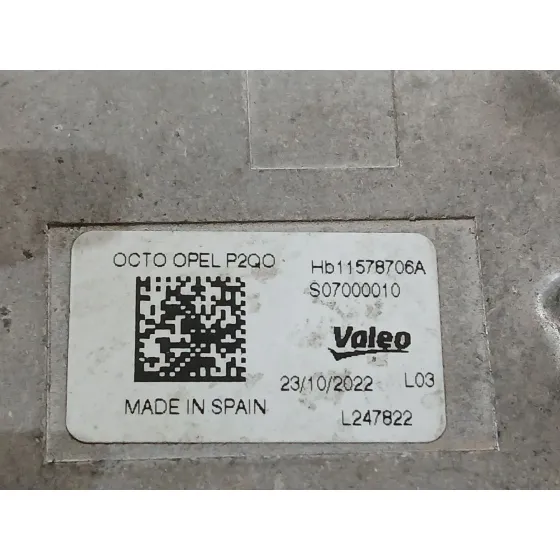 Centralita Faro para Opel Mokka