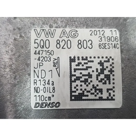 Compresor Aire Acondicionado para Volkswagen Golf Vii (5G1, Bq1, Be1, Be2)