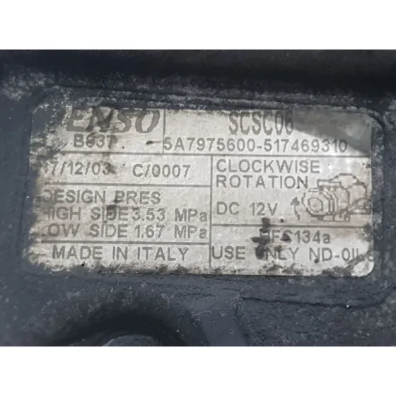 Compresor Aire Acondicionado para Fiat Doblo Furgon/Monospace (223_)