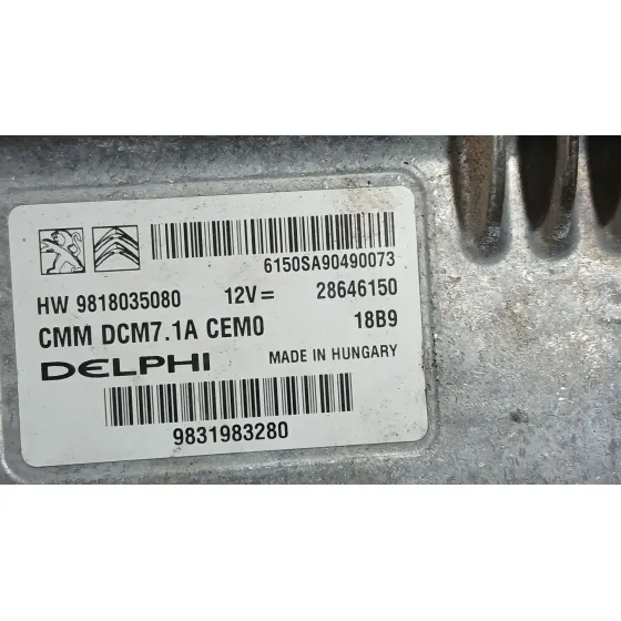Centralita Motor Uce para Peugeot 508 Ii (Fb_, Fh_, F3_)
