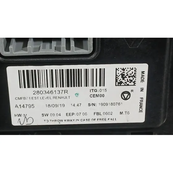 Sistema Navegacion Gps para Renault Clio V (B7_)