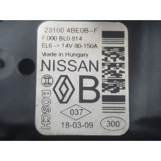 Alternador para Renault Kadjar (Ha_, Hl_)