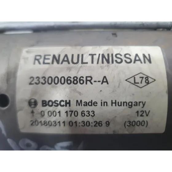 Motor Arranque para Renault Kadjar (Ha_, Hl_)