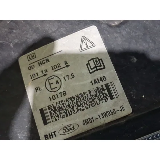 Faro Izquierdo para Ford Focus Ii Descapotable