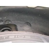 Plastico Pase Rueda Del. Izq. para Peugeot 5008 (0U_, 0E_)