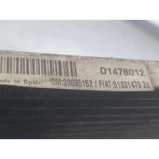 Condensador / Radiador Aire Acondicionado para Opel Corsa E (X15)