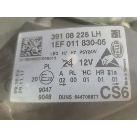 Faro Izquierdo para Opel Corsa E (X15)