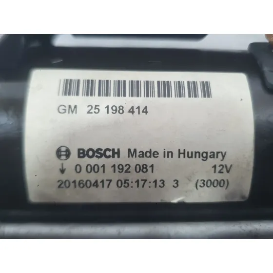 Motor Arranque para Opel Corsa E (X15)