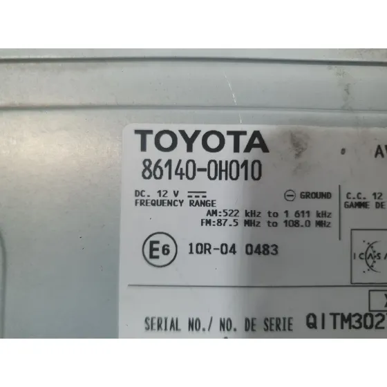 Sistema Audio / Radio para Toyota Aygo (_B4_)