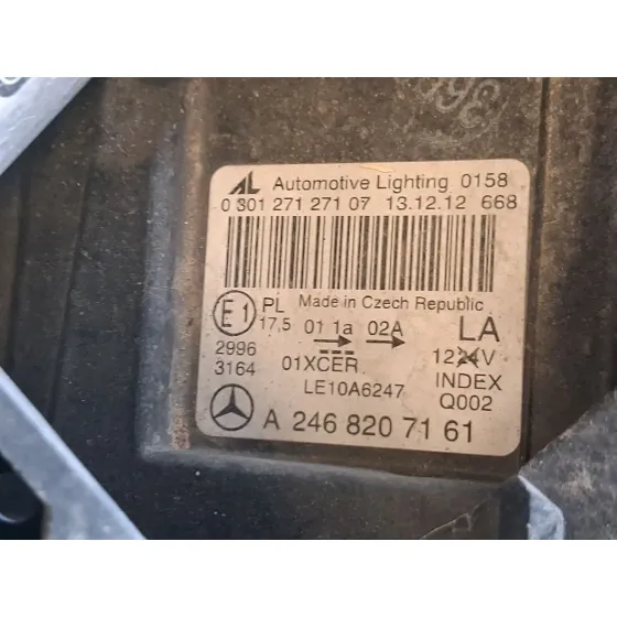 Faro Izquierdo para Mercedes-Benz Clase B Sports Tourer (W246, W242)