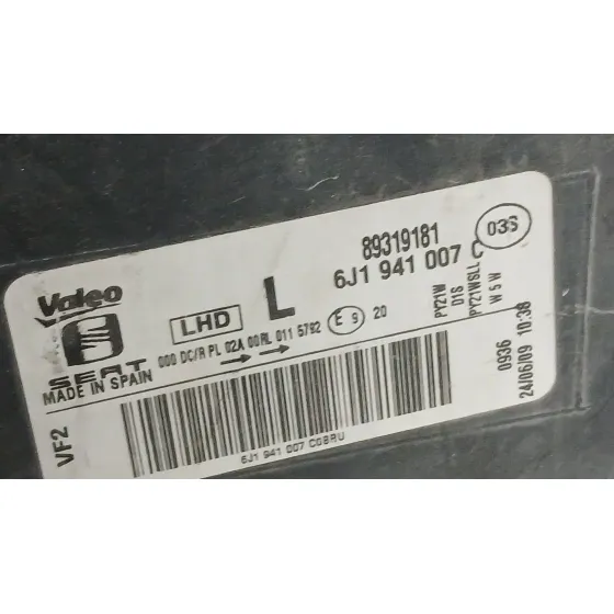 Faro Izquierdo para Seat Ibiza Iv Sc (6J1, 6P5)