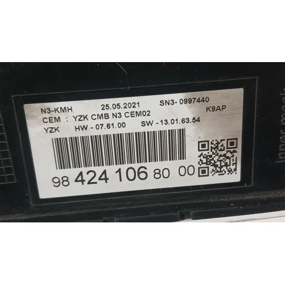 Cuadro Instrumentos para Peugeot Rifter