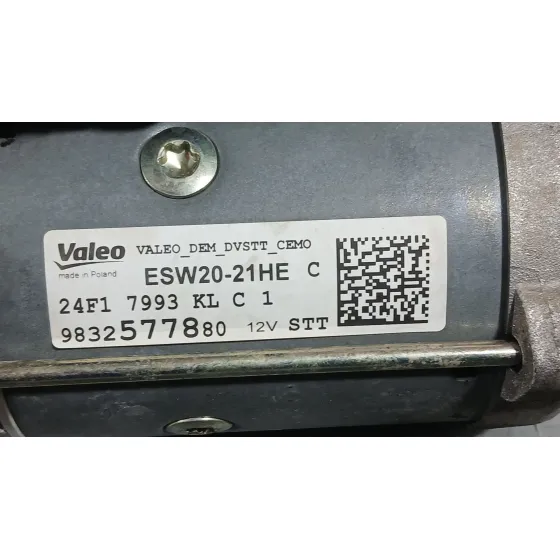 Motor Arranque para Peugeot Rifter