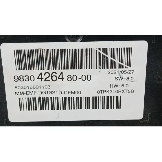 Sistema Navegacion Gps para Peugeot Rifter