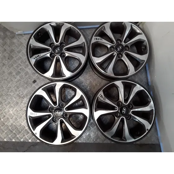 Juego Llantas Aluminio para Hyundai I20 Ii (Gb, Ib)