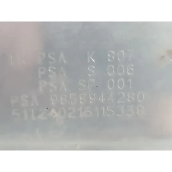 Filtro De Particulas para Citroën Berlingo Furgon/Monospace (K9)