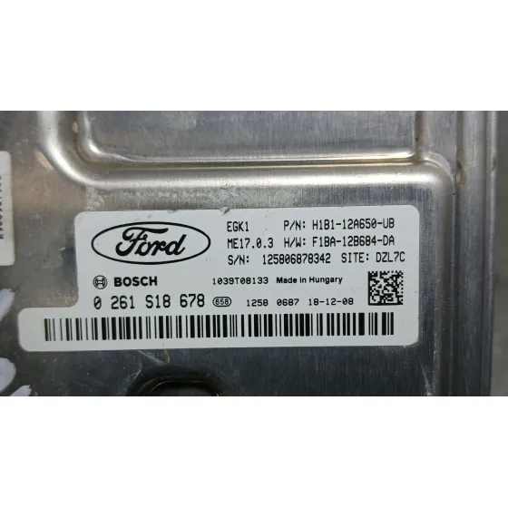Centralita Motor Uce para Ford Fiesta Vii (Hj, Hf)