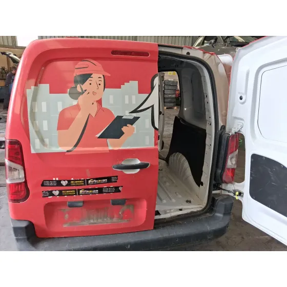 Puerta Trasera Izquierda Carga para Citroën Berlingo Furgon/Monospace (K9)
