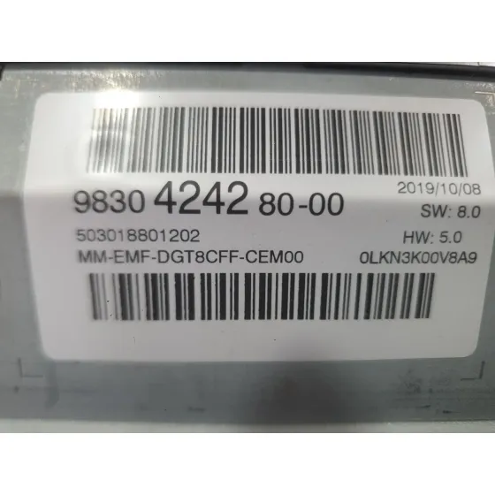 Sistema Navegacion Gps para Peugeot 3008 Ii Suv (Mc_, Mr_, Mj_, M4_)