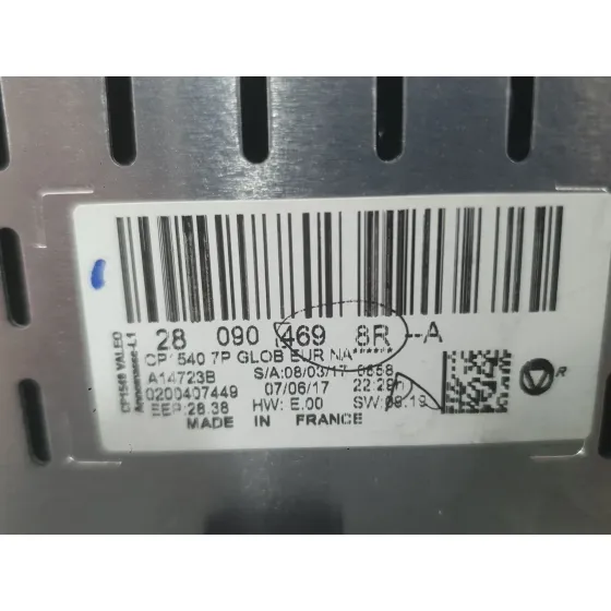 Sistema Navegacion Gps para Renault Megane Iv Hatchback (B9A/M/N_)