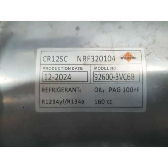 Compresor Aire Acondicionado para Nissan Nv200 Furgoneta