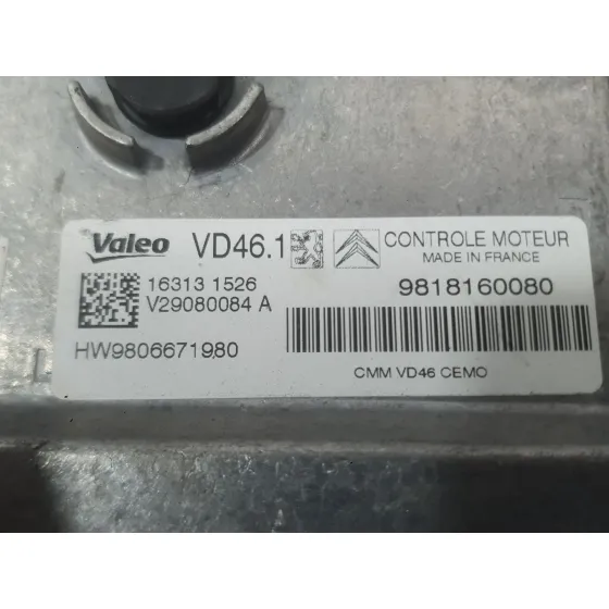 Centralita Motor Uce para Peugeot 2008 I (Cu_)