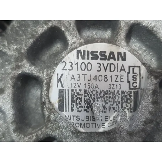 Alternador para Nissan Juke (F15)