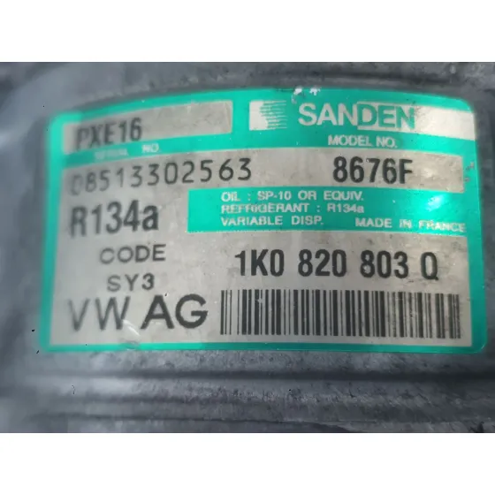 Compresor Aire Acondicionado para Volkswagen Golf V (1K1)