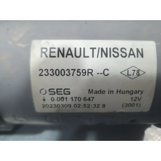 Motor Arranque para Renault Express Furgon/Monospace