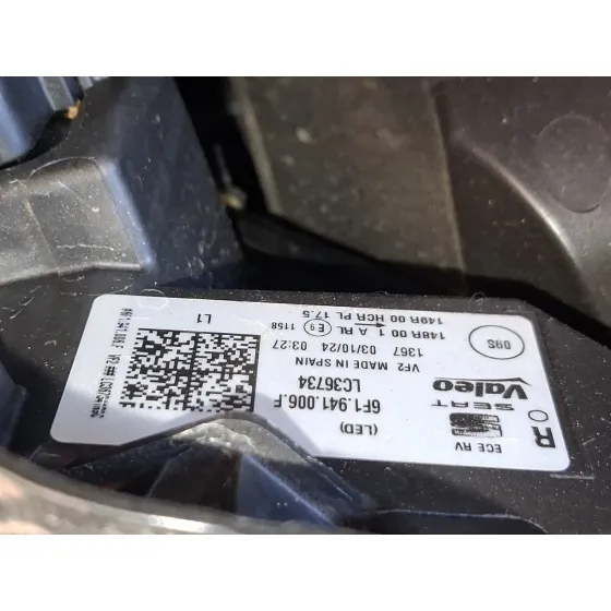 Faro Derecho para Seat Ibiza V (Kj1, Kjg)