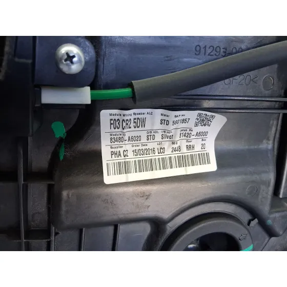 Elevalunas Trasero Derecho para Hyundai I30 (Gd)