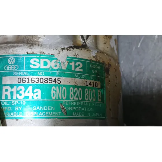 Compresor Aire Acondicionado para Volkswagen Polo (6N2)