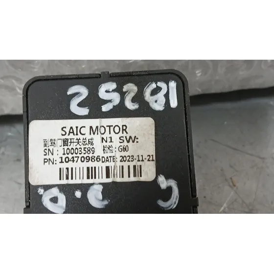 Mando Elevalunas Delantero Derecho para Mg Zs Suv (Azs1)