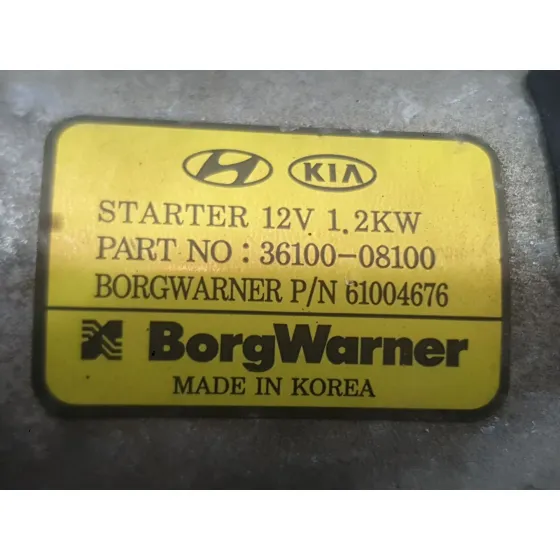 Motor Arranque para Hyundai I20 Iii (Bc3, Bi3)
