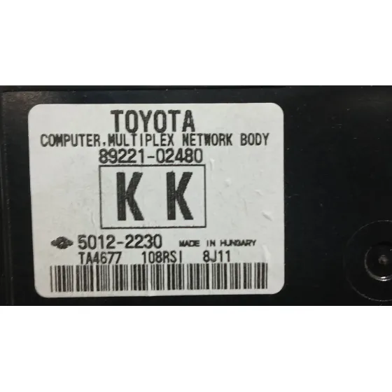 Caja Reles / Fusibles para Toyota Auris (_E18_)