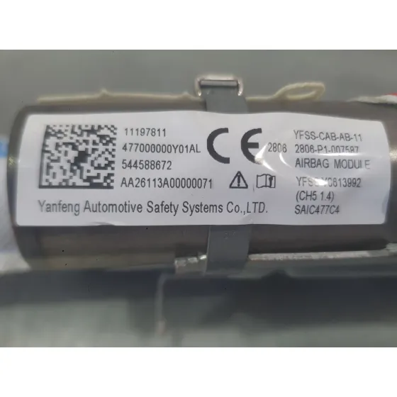 Airbag Cortina Delantero Izquierdo para Mg Mg 3(Zp2) Hybrid+