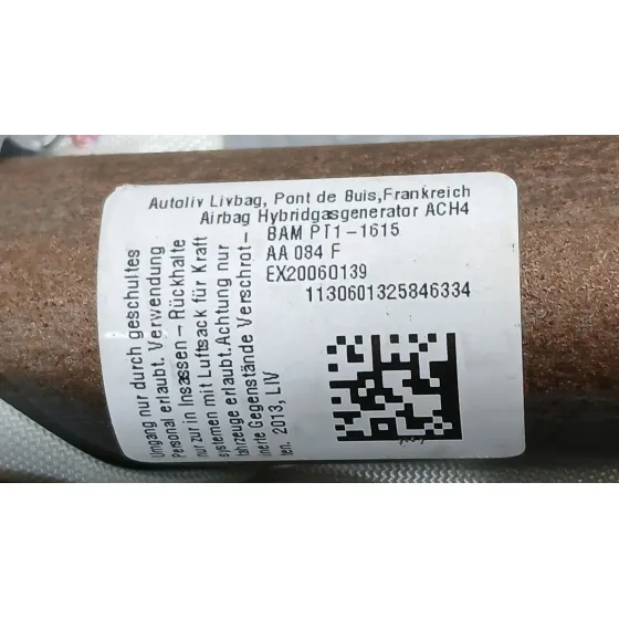 Airbag Cortina Delantero Derecho para Toyota Yaris (_P13_)